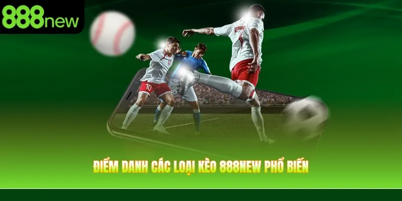 Điểm danh các loại kèo 888NEW phổ biến